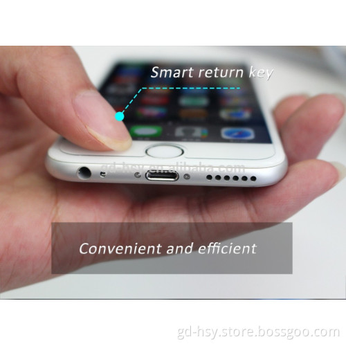 HUYSHE for iphone 6 plus smart key tempered glass screen protector for iphone 6s plus